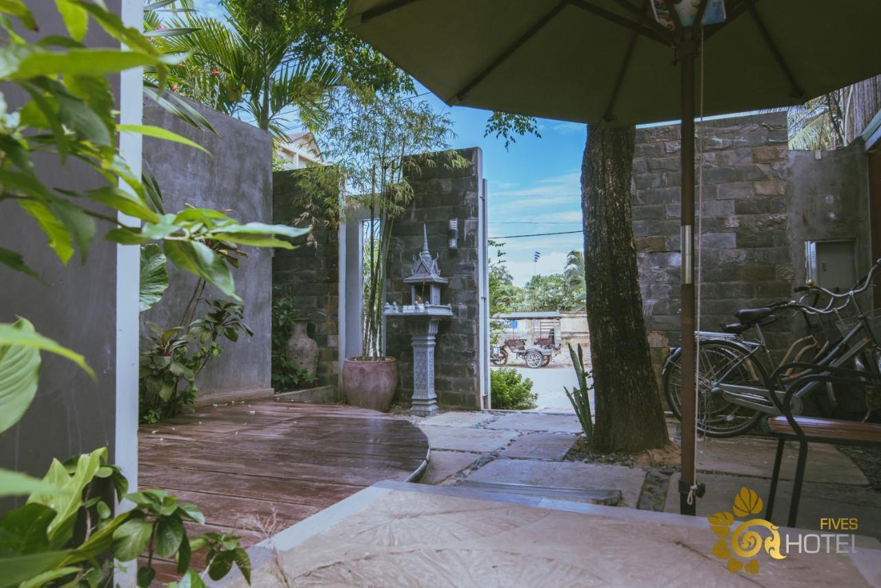 Hotel Five.S Kampot Exteriör bild