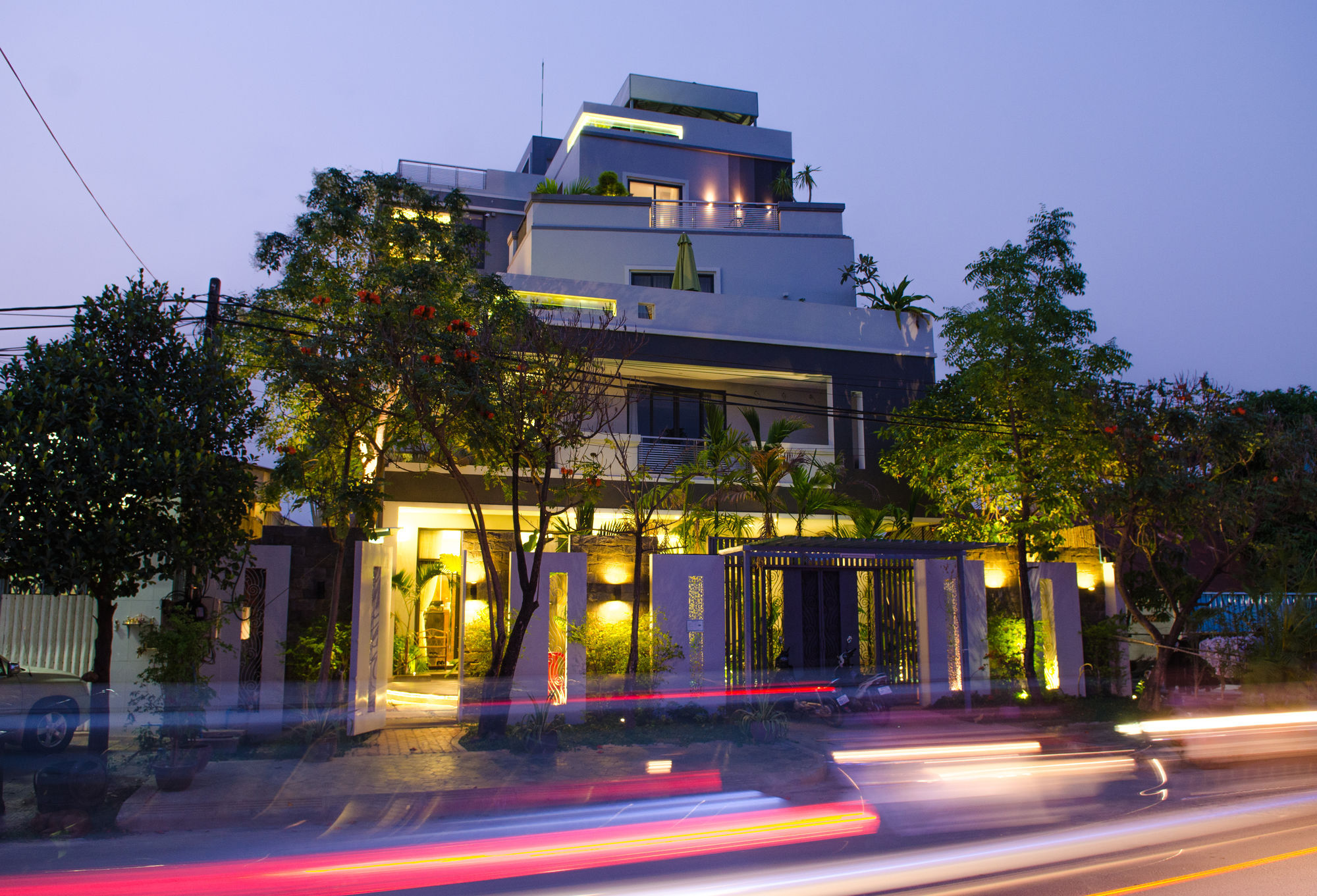 Hotel Five.S Kampot Exteriör bild